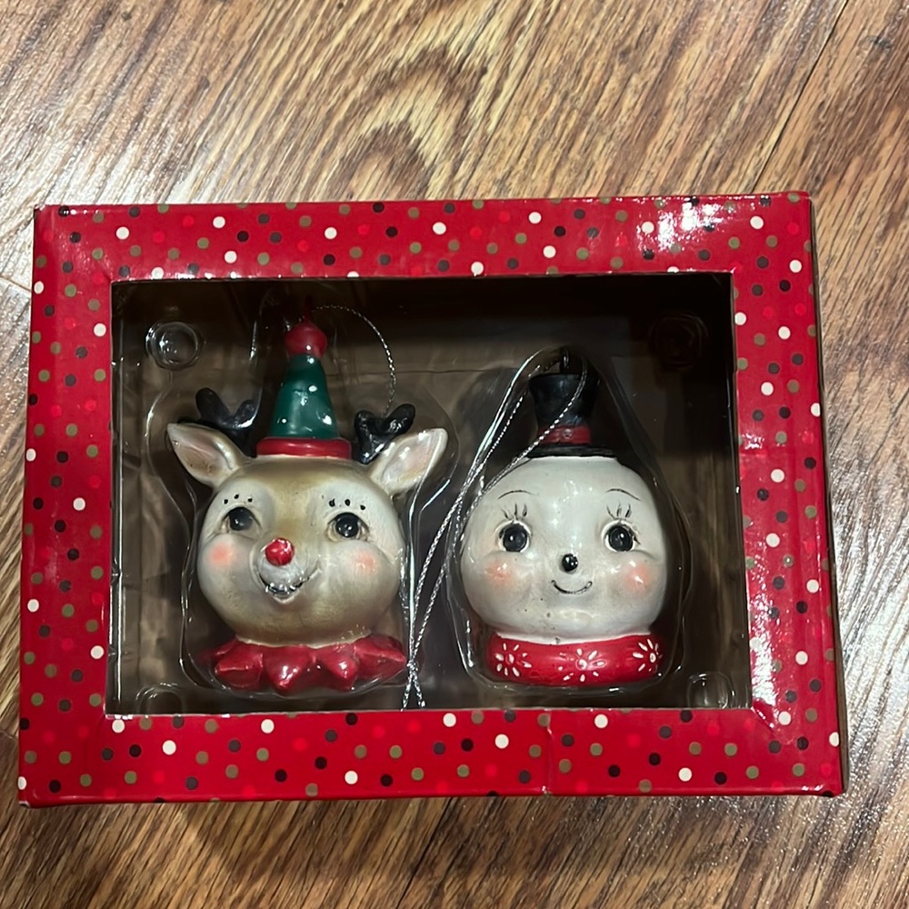 NIB Johanna Parker ornament set